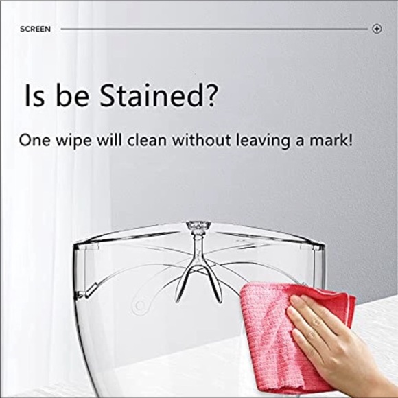 Unisex Visor Full Face Cover Sunglasses - Picture 4 of 7